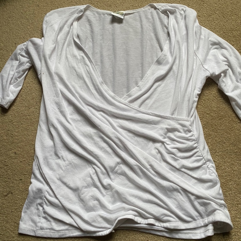 Collections Inc Faux Wrap Shirt (2XL)